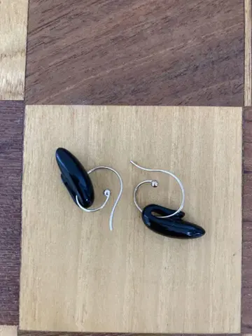 요건 레일 후크 귀걸이