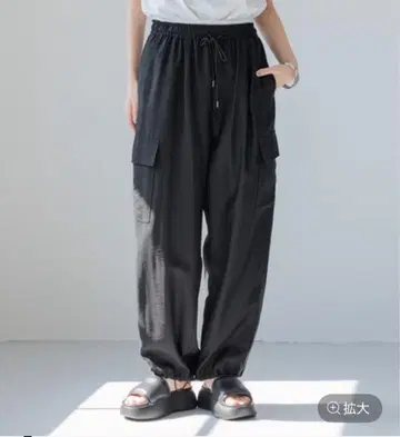 로리즈팜 더블 허리 카고 팬츠