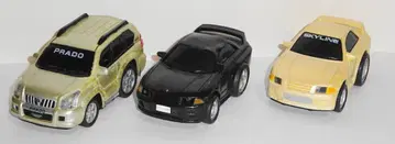 미니카 3개 세트 닛산 스카이라인 GT-R 랜드크루저 1995년