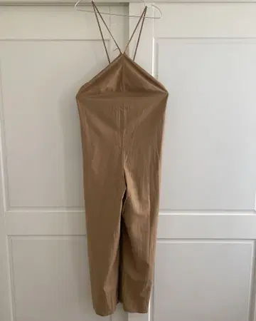 BASERANGE 베이스 레인지 LIGO JUMPSUIT 카멜 새상품