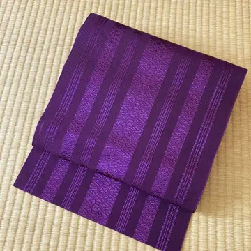 나고야 오비, 사, 여름 오비, 화학 섬유, 포도색, 하카타 헌상