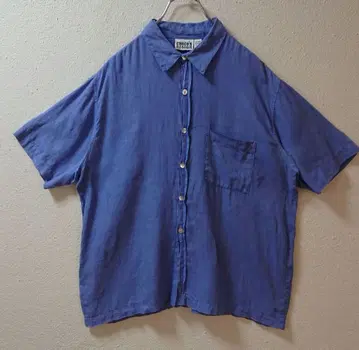 빈티지 린넨 셔츠 CHICO'S DESIGN 린넨 워싱