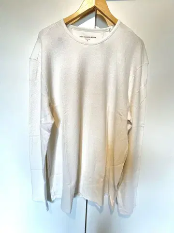 JOHN VARVATOS U.S.A. 화이트 티셔츠 XL