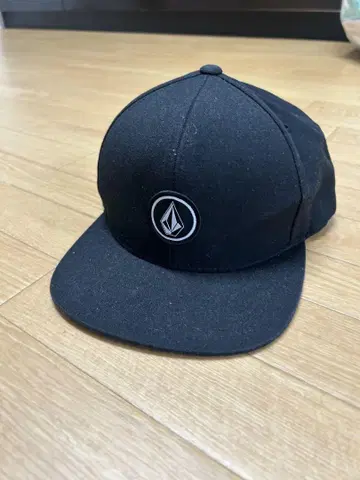 Volcom 블랙 스트레이트 캡