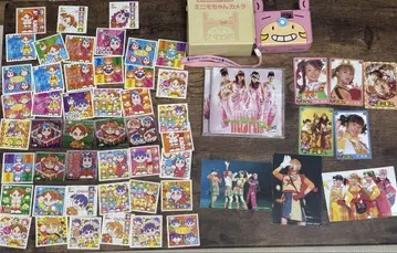 미니 모니 굿즈 묶음 판매 세트 (DVD, 카메라, 카드, 씰, 사진)