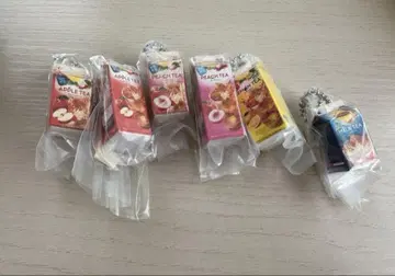 립톤 가챠 미니어처 참 6종