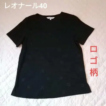 LEONARD 블랙 티셔츠 사이즈 40