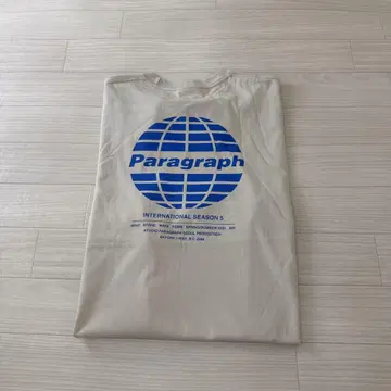 패러그래프 양면 프린트 티셔츠