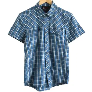 MAMMUT 마무트 Asko shirt 아스코 반팔 셔츠 체크 S