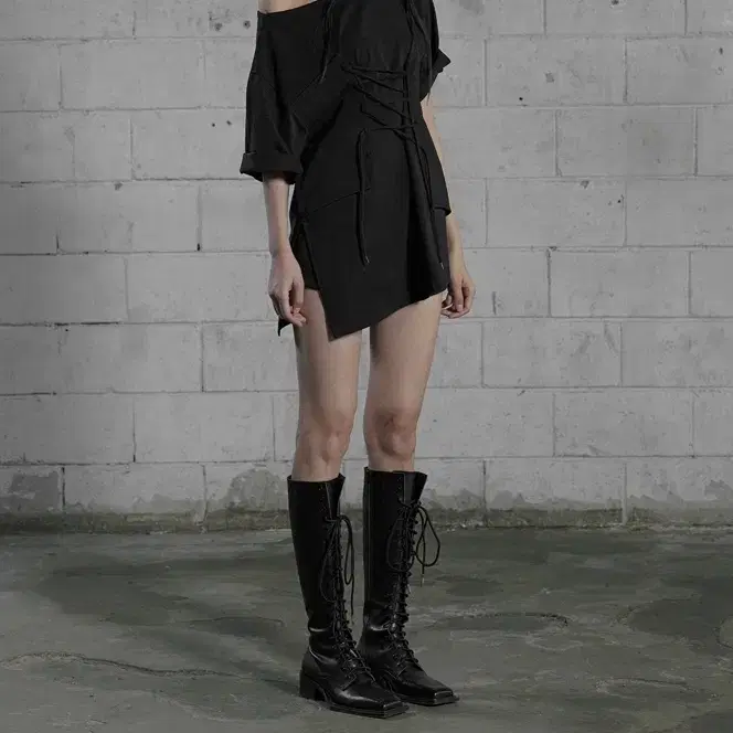 【BOHEMIAN SEOUL】HYPNOTIC BOATNECK T-SHIRT BOHEMIAN SEOUL | 보헤미안서울 Bohemian Seoul Hypnotic Boat