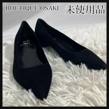 [미사용품] BOUTIQUE OSAKI 블랙 스틸레토 펌프스
