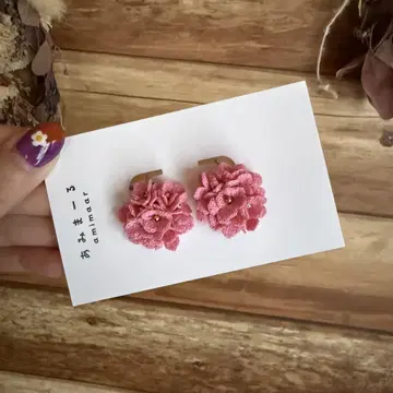 비 소리에 피는 수국 귀찌