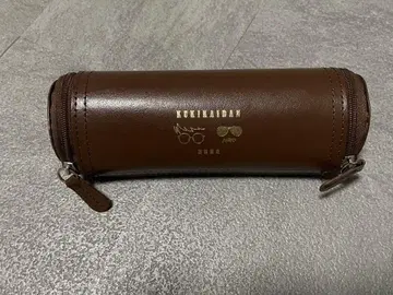 공기 계단 안경 케이스 브라운