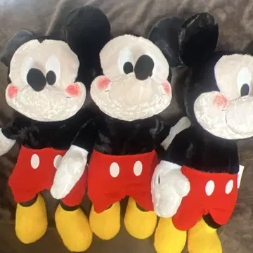 미키 마우스 봉제 인형 3개 세트