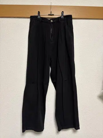 BONBONSTORE 릴랙스 핏 팬츠 B2989 BLUETOWN