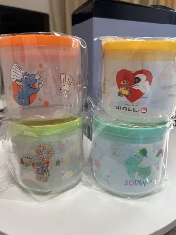 픽사 제일복권 캐니스터 4개 세트