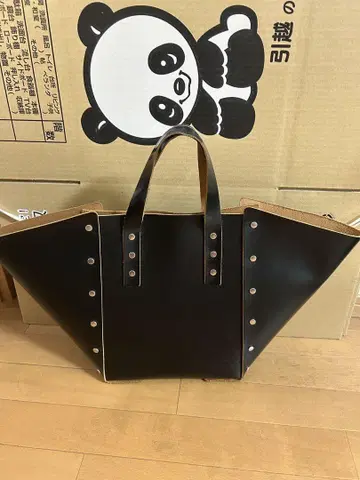 헨더 스키마 핸드백 와이드 M