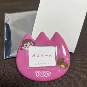 페코짱 시크릿 이름 배지 핑크