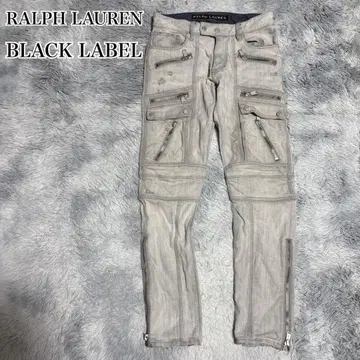 랄프 로렌 블랙 라벨 카고 팬츠 밀리터리 멀티 포켓