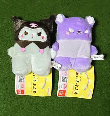 산리오 캐릭터즈 나란히 도미후렌즈 마스코트 쿠로미 박