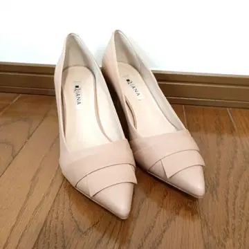 DIANA 베이지 스틸레토 펌프스 24.5cm