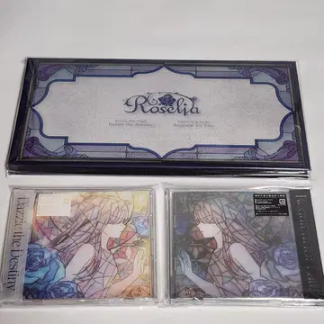 Roselia 오리지널 보관 케이스 외 Bluray 초회 한정판 2종