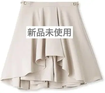 SNIDEL 스나이델 사이드 플리츠 스커트 숏 팬츠 티셔츠