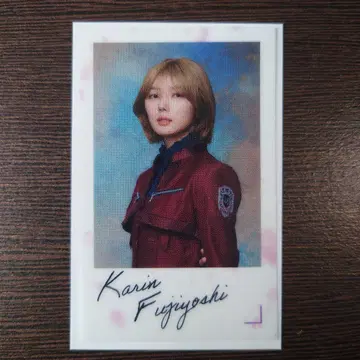 랜덤 클리어 스티커 후지요시 카린