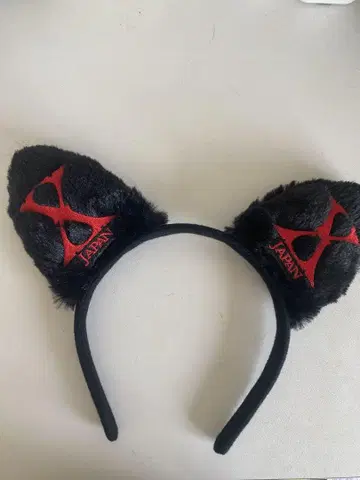 X JAPAN 고양이 귀 헤드밴드
