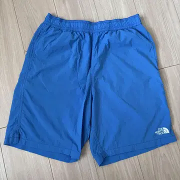 노스페이스 블루 숏팬츠