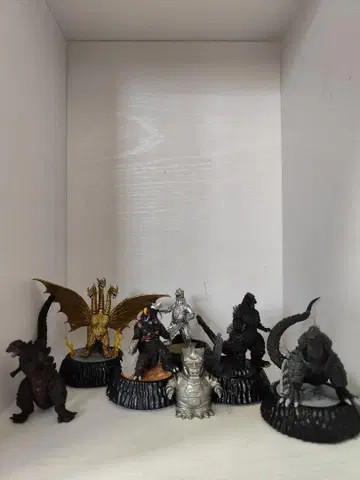 고질라 HG 7개 세트