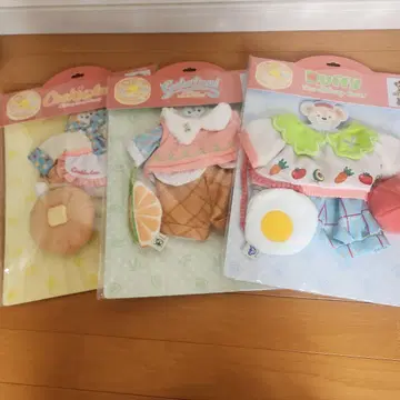 원더풀 키친 쿠키 앤 젤라토니 더피 코스튬 3종