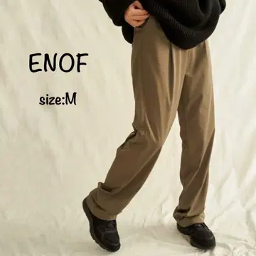 새상품급 ENOF 이나프 베이직 스트레이트 팬츠 M 하의 무지