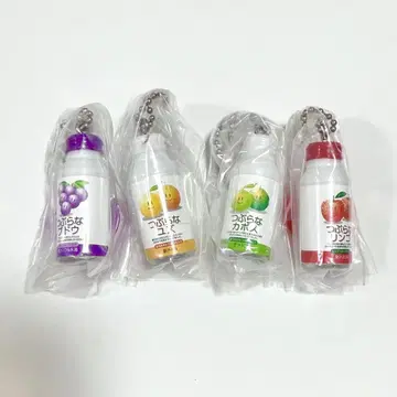 쫄깃쫄깃한 카보스 가챠 4종 세트 키링 참