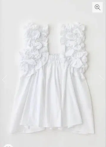 미사용 새상품 택 포함 moussy SHOULDER FRILLS 상의