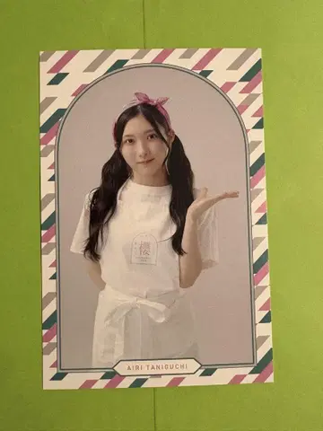 사쿠라자카46 사쿠라자카 카페 2025 엽서 타니구치 아이리
