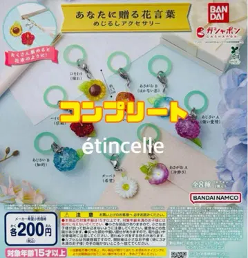 당신에게 선물하는 꽃말 메지루시 액세서리 8종 컴플리트 컴프