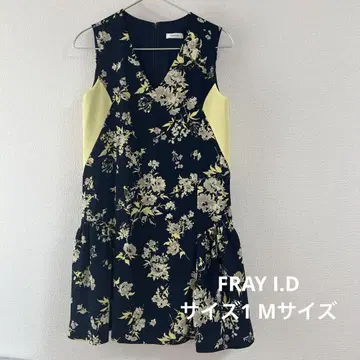 FRAY I.D 프레이 아이디 원피스 네이비 M 사이즈