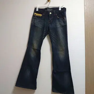 503 부츠 컷 데님 다크 블루