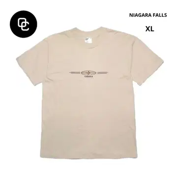 NIAGARA FALLS CANADA 자수 로고 수베니어 티셔츠 XL