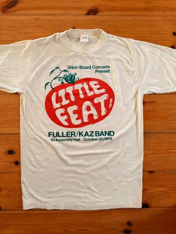 Little Feat Fuller/Kaz Band 티셔츠 1978