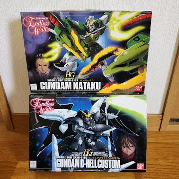 HG GUNDAM NATAKU & D-HELL CUSTOM 세트