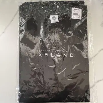 3세대 JSB 티셔츠 JSB LAND XL 사이즈 BLACK