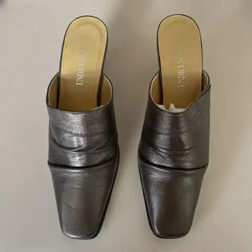 메탈릭 브라운 뮬 S 사이즈