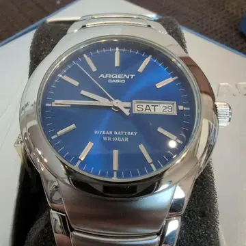 CASIO ARGENT ARG-114 블루 손목시계