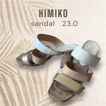 히미코 HIMIKO 샌들 23.0 힐 6cm