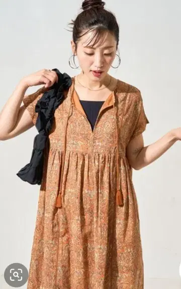 FREAK'S STORE 페이즐리 무늬 원피스 M 사이즈