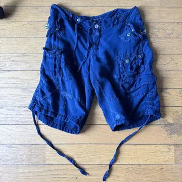랄프 로렌 다크 블루 카고 숏 팬츠