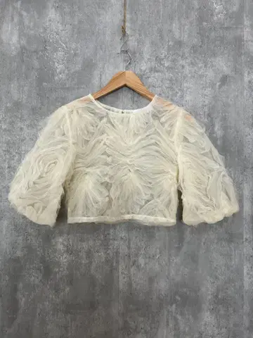 MUYMUY 시스루 탑 레이어드