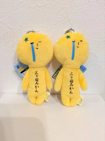 유키오 키링 마스코트 미카가이 귤 슌토코도리 한정 세트
